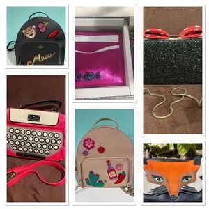 Kate spade novelty purses for sale in my closet